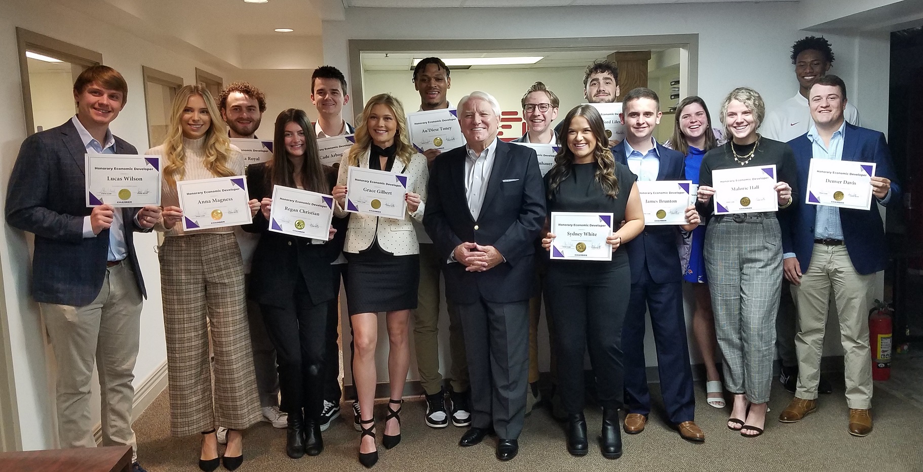 SL students presented with economic development awards